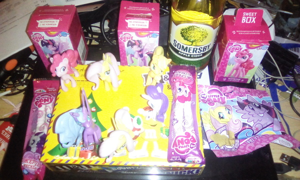 )) My Little Pony, Nightmare Moon, , Fluttershy, Rarity, Applejack, Pinkie Pie, 