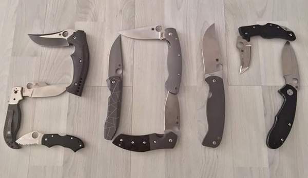 C Новым 2017 годом! - Нож, 2017, Spyderco