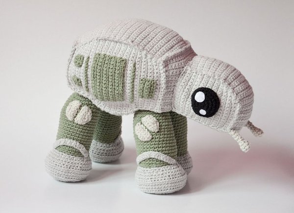 Knitted AT-AT walker from Star Wars. - Star Wars, , Longpost