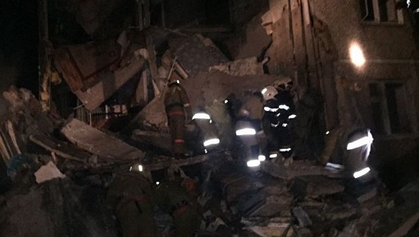 Bodies of nine people recovered from under the rubble of a residential building in Kazakhstan - Events, Society, Incident, Kazakhstan, High-rise building, Collapse, The dead, Риа Новости