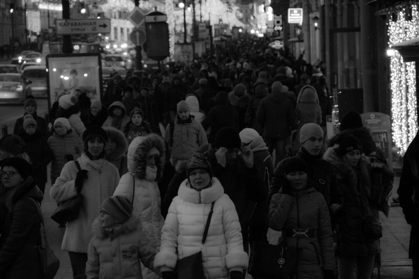 Nevsky Prospect - My, Saint Petersburg, Nevsky Prospect, January