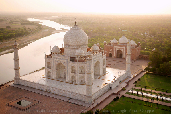 A view of the Taj Mahal that not everyone can see - Taj Mahal, Interesting, beauty