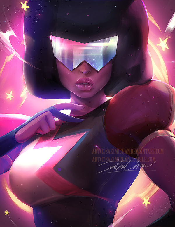 Garnet , , Steven Universe, Sakimichan, Garnet