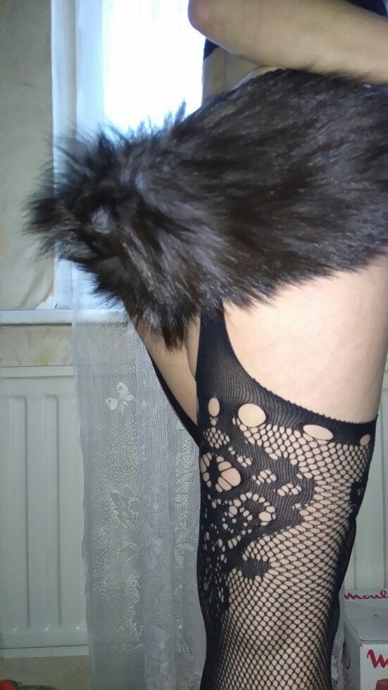 Tail from Aliexpress. <3 - NSFW, AliExpress, Stockings, Girls, Erotic, Tail, Booty