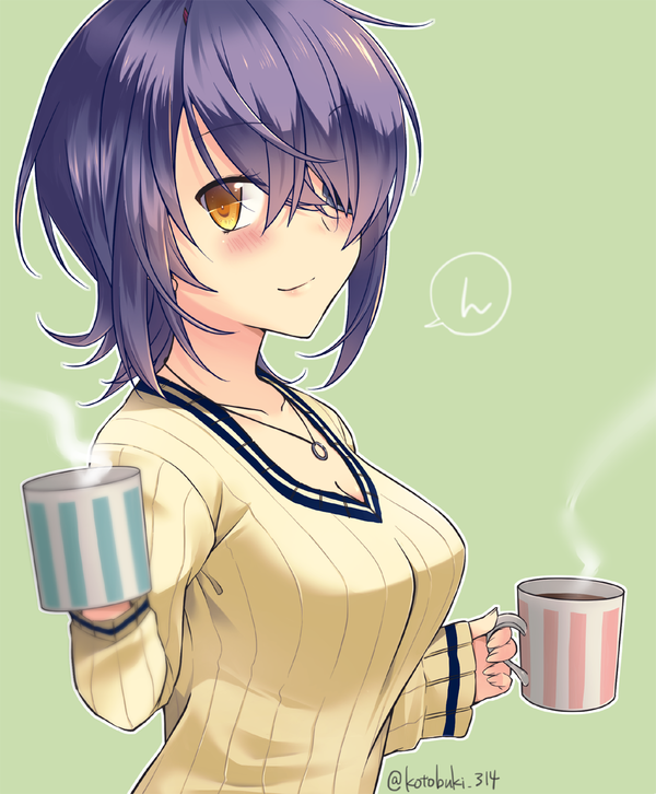 Tenryuu Anime Art, , Kantai Collection, Tenryuu, Kotobuki