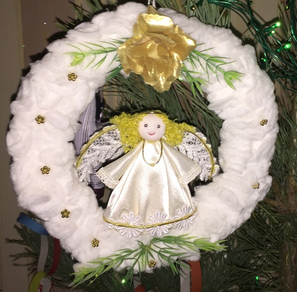 Такое вот сделала теща на Рождественскую елку.