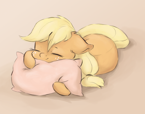 "Sleeping apple" My Little Pony, Applejack, DeviantArt, Buttersprinkle