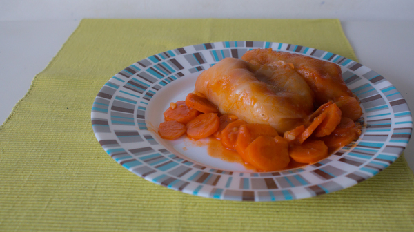 Cabbage rolls with potatoes. - My, Food, Vegetarianism, Yummy, Cook at home, Cooking, Photo, Russia