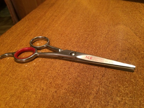 Found thirteen year old scissors - My, Scissors, Rarity, Grade