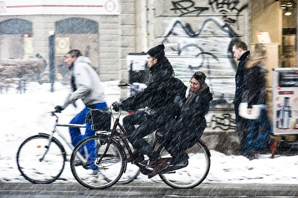 Winter cycling tips - A bike, Winter, Transport, Longpost