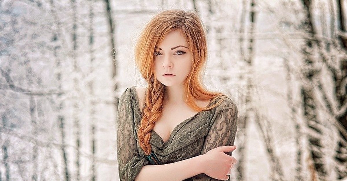 Зимний портрет девушки. 35 фото. Рыжая кимберли сноу. Red head winter. Рыжие с голубыми глазами.