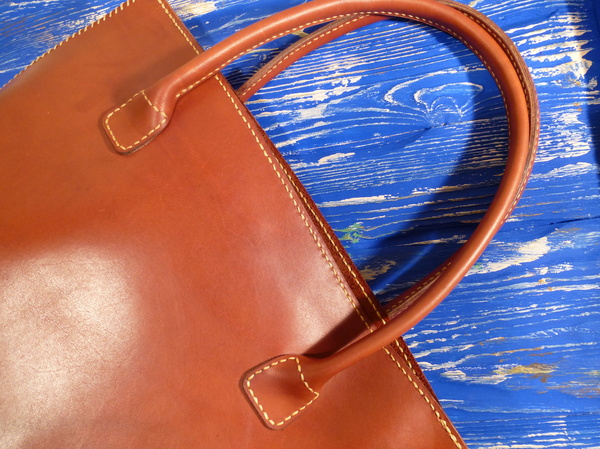 DIY women's leather bag - My, Leather products, , Master Class, Longpost