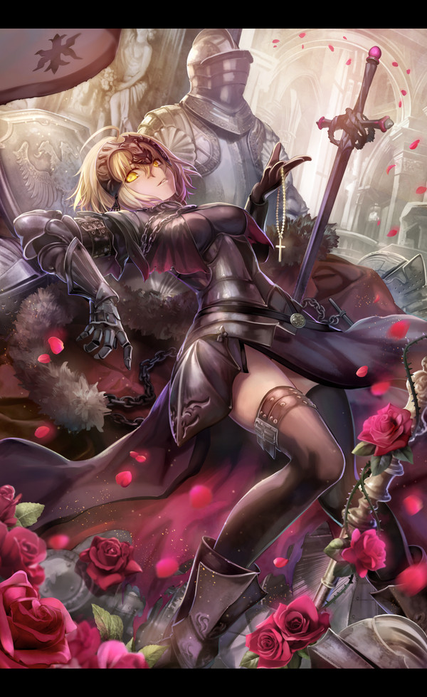 Joan of Arc (Alter) - Anime, Anime art, Fate grand order, Joan of Arc, Torino akua