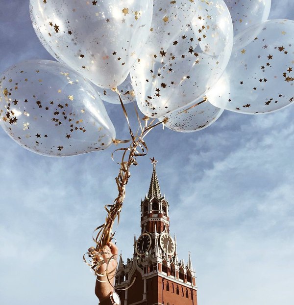 Kremlin. Moscow - Kremlin, Moscow, Beautiful, Sky, The photo, Air balloons