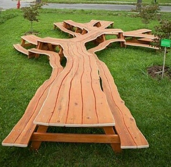 A place for good gatherings - Bench, Table