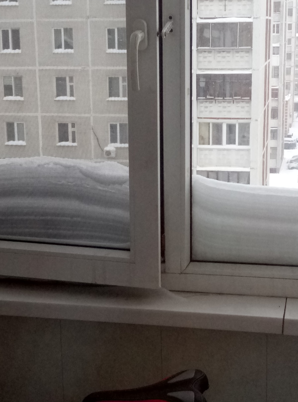 Tyumen filled up - My, Snowfall, Flooded, 