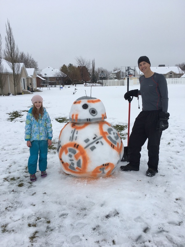 Снеговики бывают разные. BB-8 - Дроид астромеханик из Звездных войн. - Дроиды, Star Wars, Видео, Bb-8