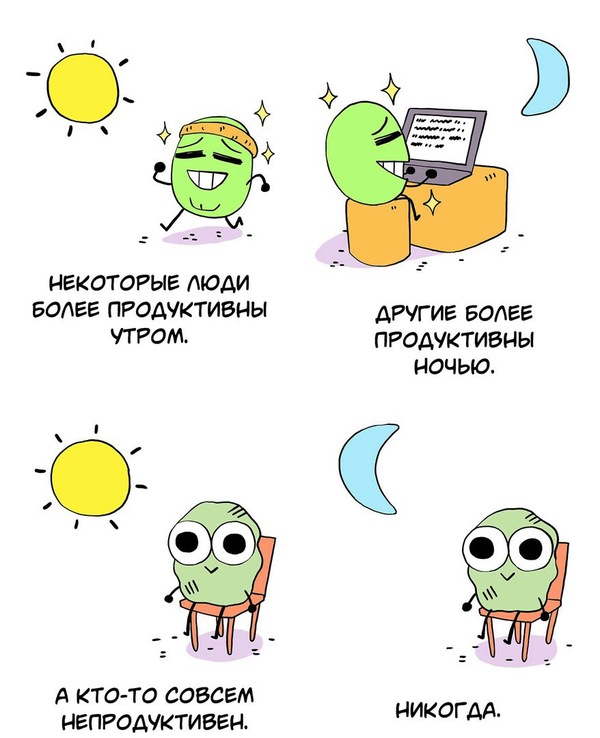 Коротко о себе - Продуктивность, Лень, Owlturd