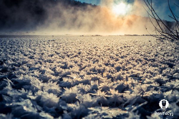 Grodno. Neman at -23 gr. - My, Republic of Belarus, Grodno, Neman, River, freezing, Winter, Snow