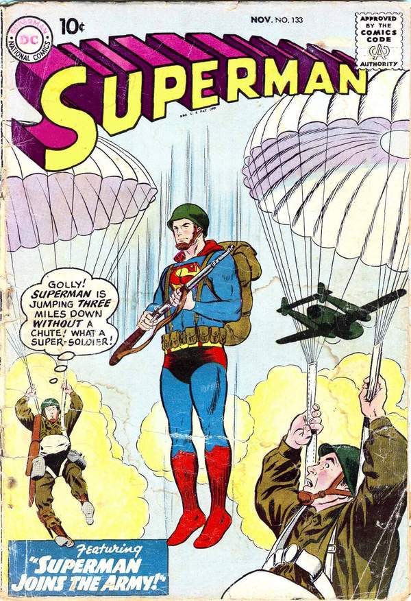 Comic Introduction: Superman #133 - My, Superheroes, Dc comics, Superman, Police, Army, Comics-Canon, Longpost