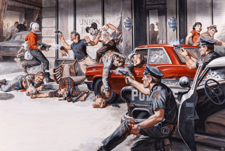 Что происходит в Америке каждый день по мнению европейцев.