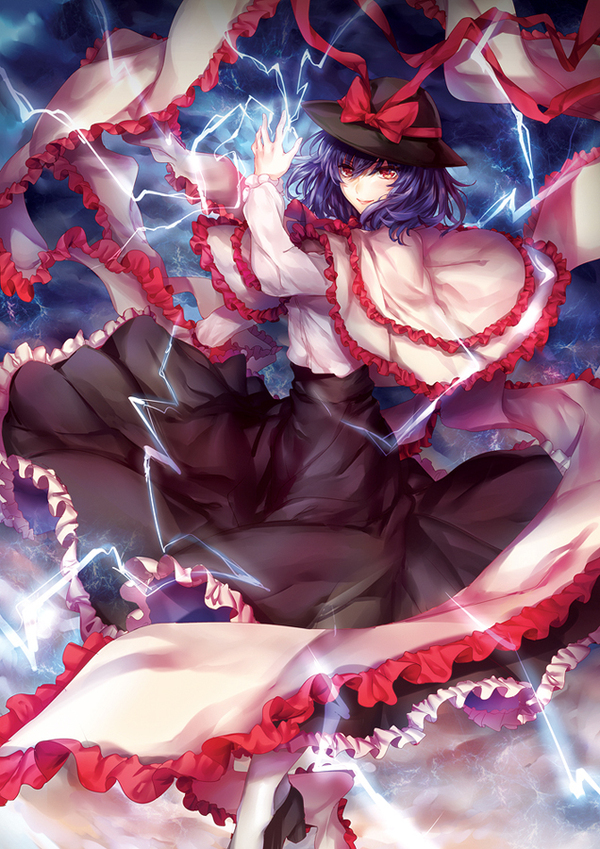 Dreadfulness - Anime, Not anime, Anime art, Touhou, Nagae Iku, 