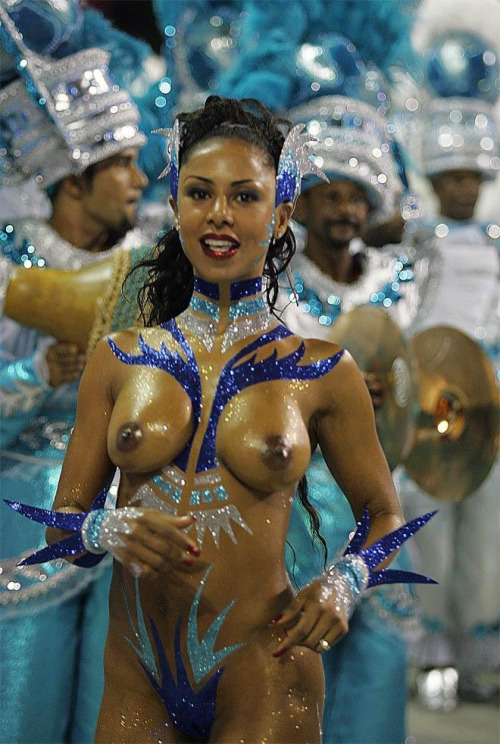 Carnival. - NSFW, Erotic, Carnival, Latin americans, Strawberry, Mulatto, Breast, Longpost