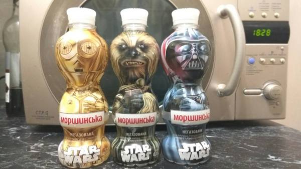 Men are big bearded boys - My, Water, Star Wars IV: A New Hope, Star Wars, Bottle, Cool