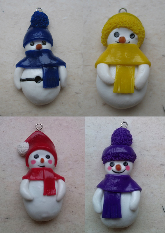 New Year's gifts - My, My, Polymer clay, Handmade, Longpost