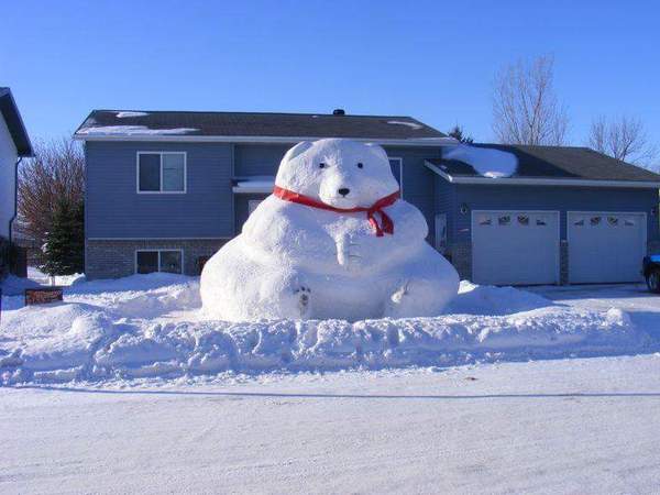 snowman - Winter, Sculpture, snowman