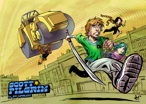 Scott Pilgrim vs. THE WORLD - Scott Pilgrim, Jojos bizarre adventure, Anime, Comics, 