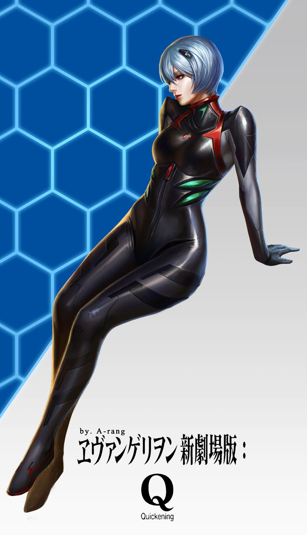 Rei Ayanami , Anime Art, Evangelion, Rei Ayanami