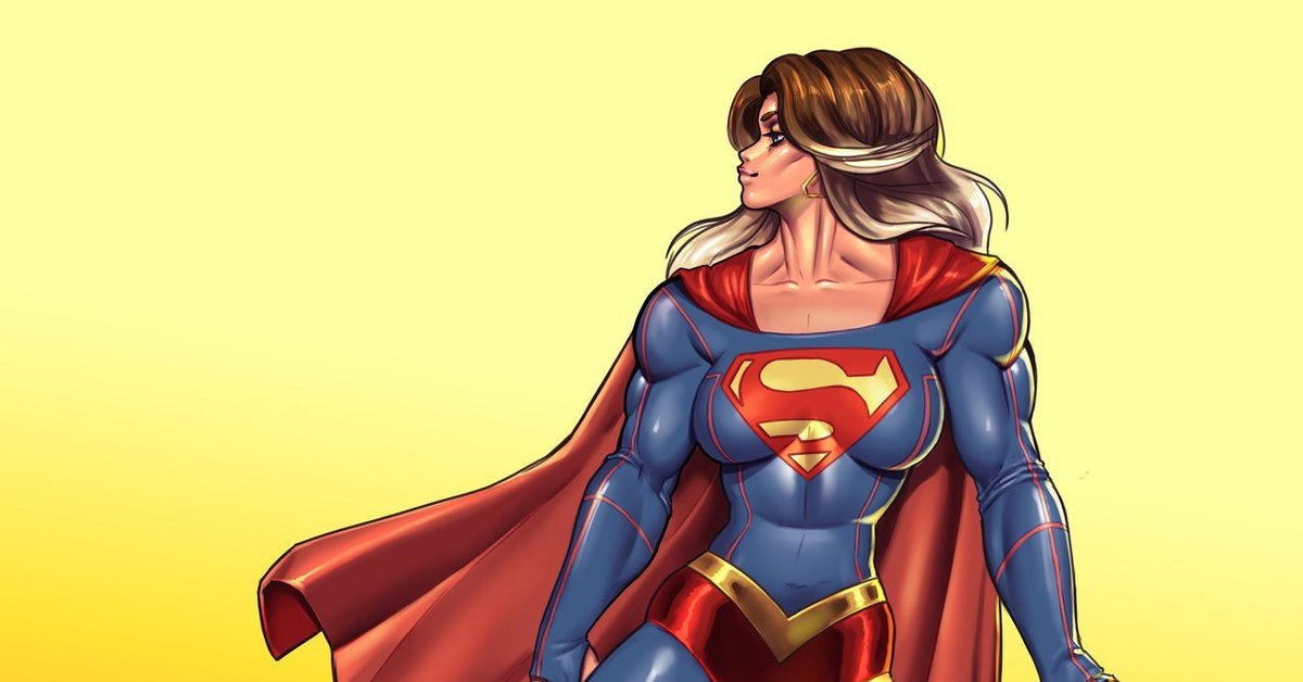 Supergirl, Ashg-linkin, Арт, Крепкая девушка, Супергерл, DC Comics, Девушки...