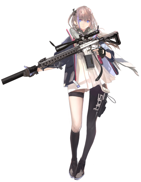Anime sniper Anime Art, Girls Frontline, Snipers