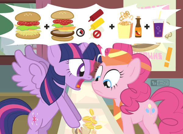  ! My Little Pony, Twilight sparkle, Pinkie Pie, Dm29