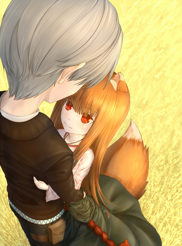 Spice and Wolf. - Anime art, Anime, Spice and Wolf, Horo holo, Holo, Kraft lawrence