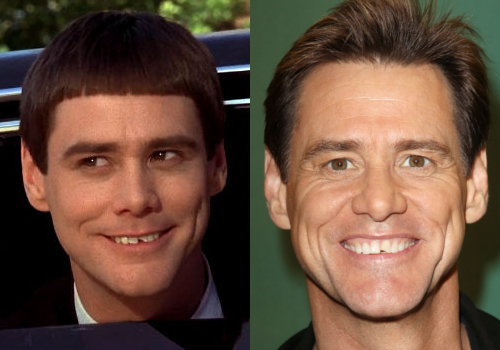 The cast of Dumb and Dumber, Then and Now. - Actors and actresses, After some time, Dumb and Dumber, Longpost, It Was-It Was, Dumb and Dumber (film)