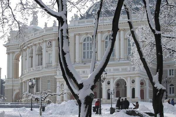 Одесса - Мама и Зимняя пора года. - Зима, Одесса, Первый пост, Красота, Длиннопост