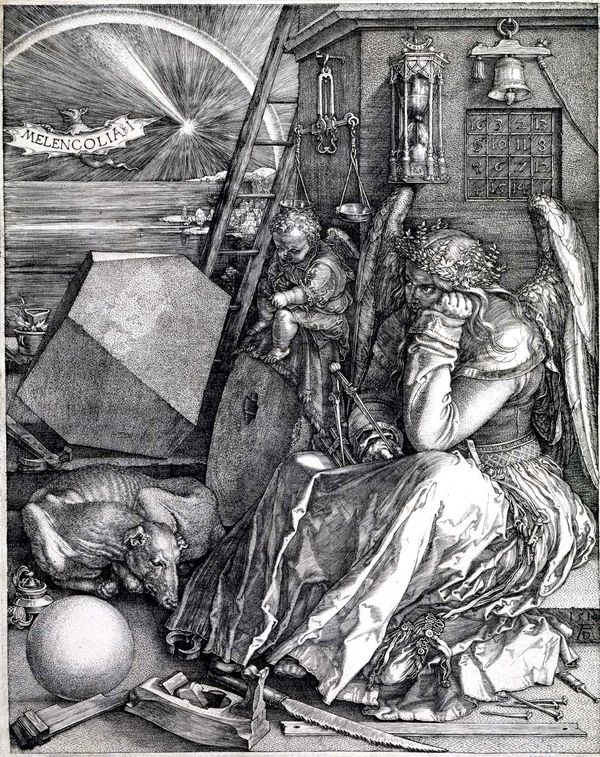 Melencolia I, Albrecht Drer, 1514 Melencolia I, 1514