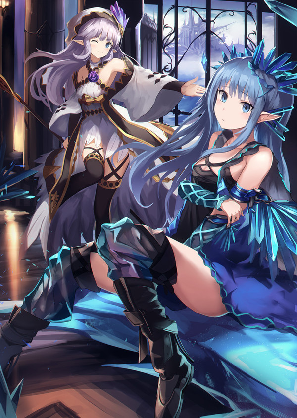 Anime Art - Аниме, Anime Art, Granblue Fantasy, Erin, Lily