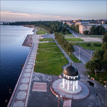 Птичьим взглядом на Петрозаводск - Лето, Петрозаводск, Фотография, Город, Птицы, Длиннопост