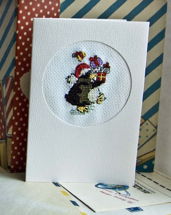 Postcards - My, Postcard, Presents, Embroidery, Longpost