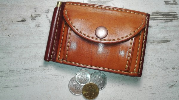 A new variation on the theme of the bill clip - My, Handmade, Wallet, Photo, Video, Longpost