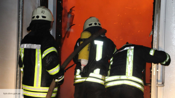 Швейный цех горит в Подмосковье | Пикабу