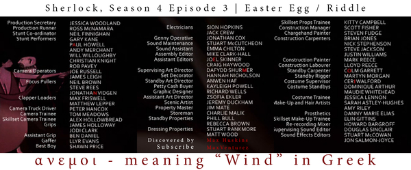 Easter eggs in Sherlock's credits! - My, Sherlock, BBC Sherlock series, Пасхалка, Sherlock Holmes, BBC