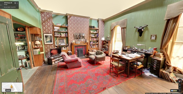 Now you can walk around Sherlock's apartment. - Sherlock, Sherlock Holmes, 