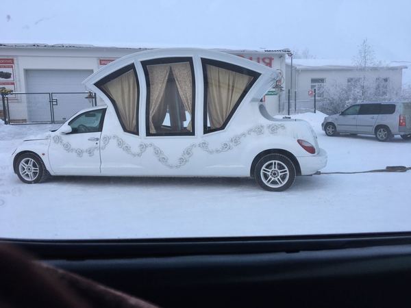 Carriage for Cinderella (video) - Yakutsk, Yakutia, Auto, Coach, Humor, , Video