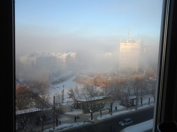 Chelyabinsk, smog - My, Chelyabinsk, , Smog, , Tag, Black Sky Mode