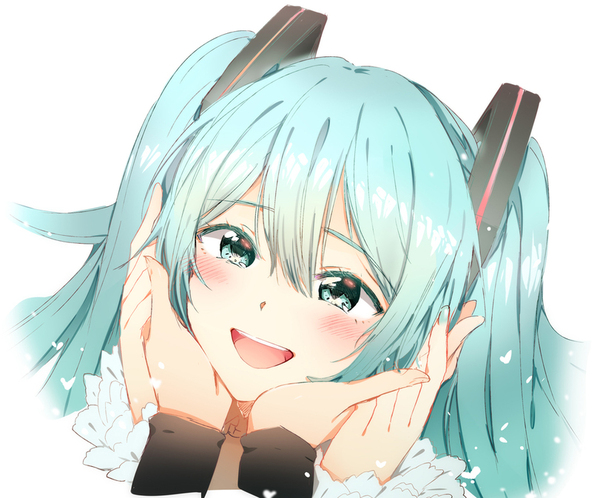 Hatsune Miku - Моё, Hatsune Miku, Anime Art, Vocaloid, Аниме