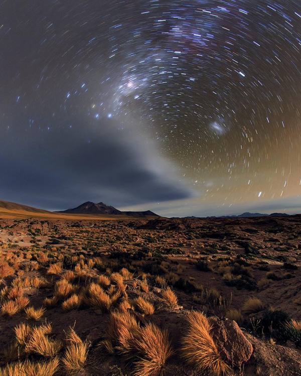 Starry sky over Chile - Sky, Astrophoto, Chile, Astronomy, Space, Geography